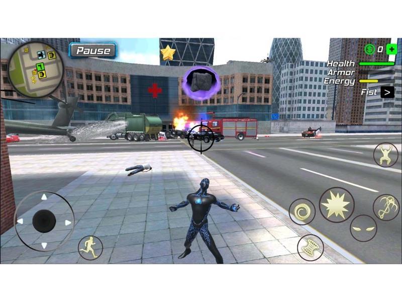黑洞英雄无限金币版(ROPE BLACK HOLE HERO VICE VEGAS)