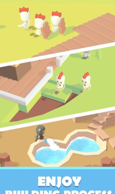 闲置营地建设无限金币版截图3