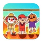 火柴人绳索救援