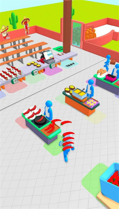 放置美食游戏截图1