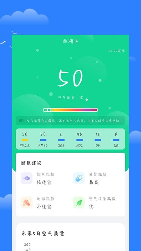 昼雪天气APP