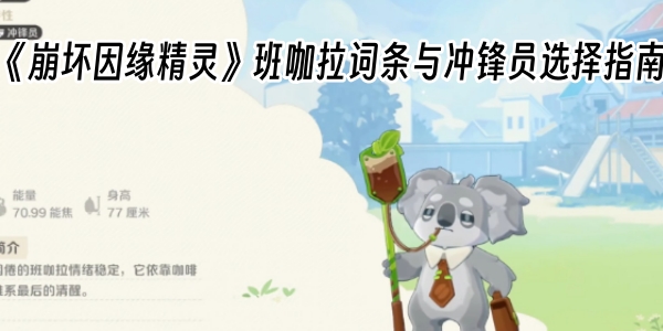 《崩坏因缘精灵》班咖拉词条与冲锋员选择指南