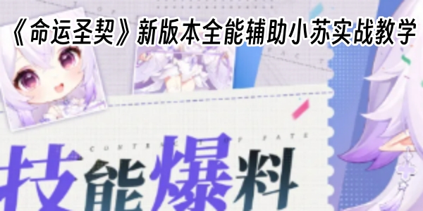 《命运圣契》新版本全能辅助小苏实战教学