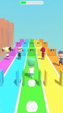拼图赛跑