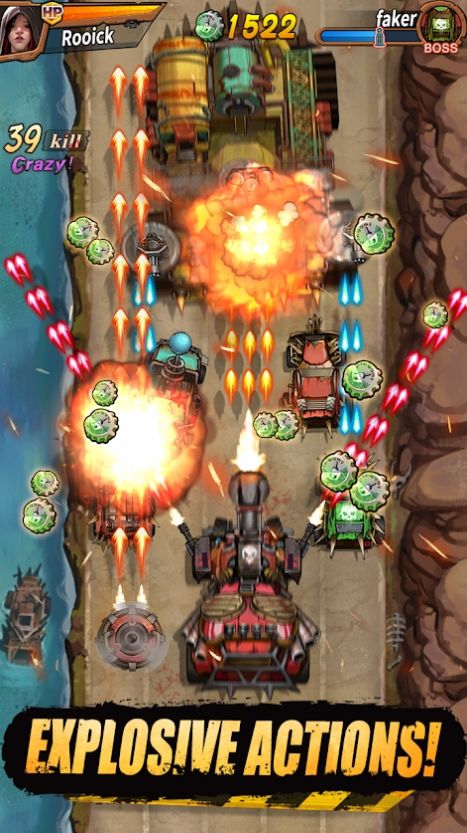 疯狂之路竞速与射击中文版