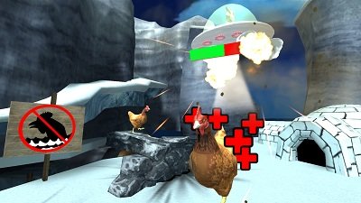 射击公鸡无限金币版截图1